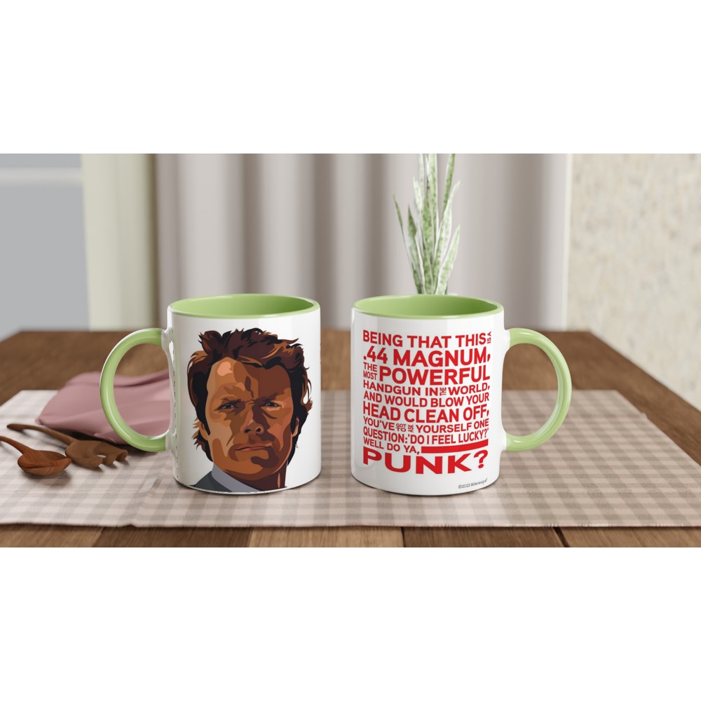 Dirty Harry Movie Mug - Harry Callahan Quote Mug