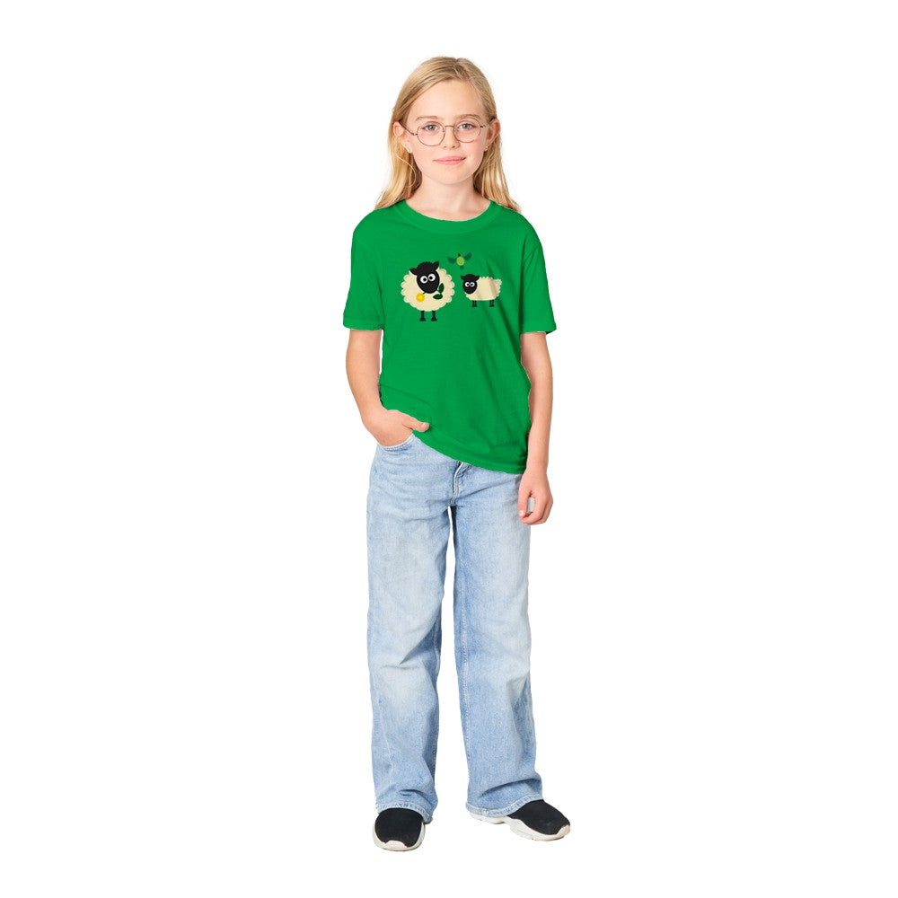 Childrens' Happy Sheep T-Shirt from the Farm Yard Collection