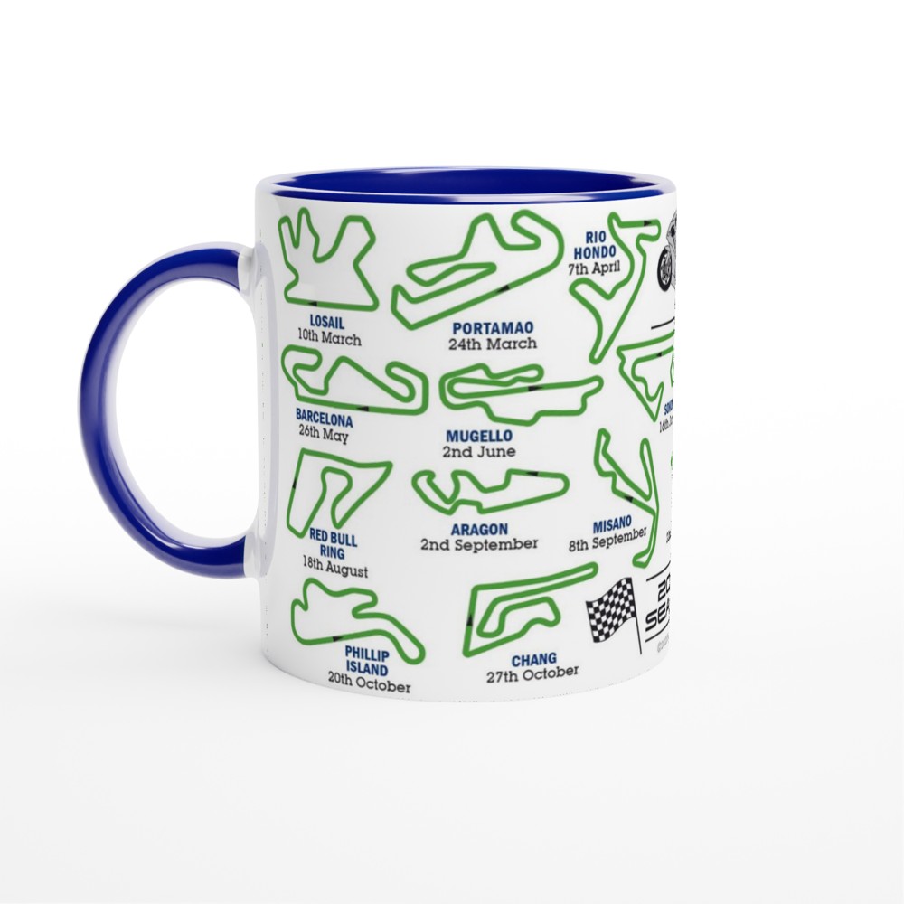 Moto GP 2024 Calendar Mugs