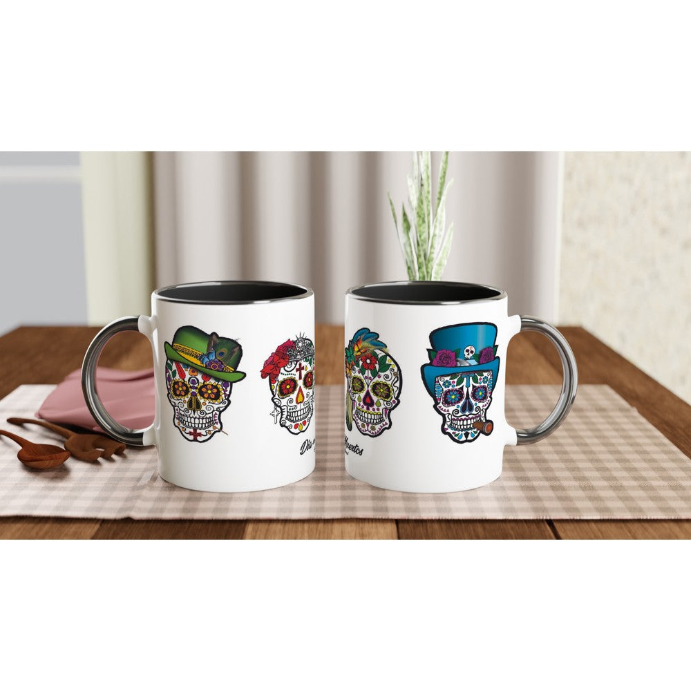 Day of the Dead Mug - Dia de los Muertos - Biller's Art