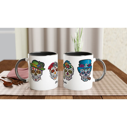 Day of the Dead Mug - Dia de los Muertos - Biller's Art