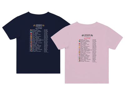 Alexander Albon 2024 Race Calendar Formula 1 Children's T-Shirt