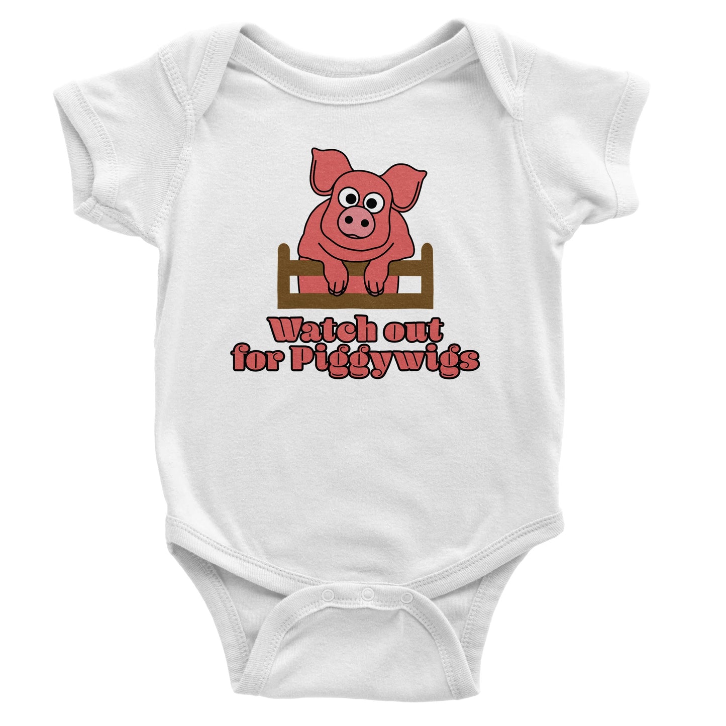 Babies Piggywigs Bodysuit from the Farm Yard Collection