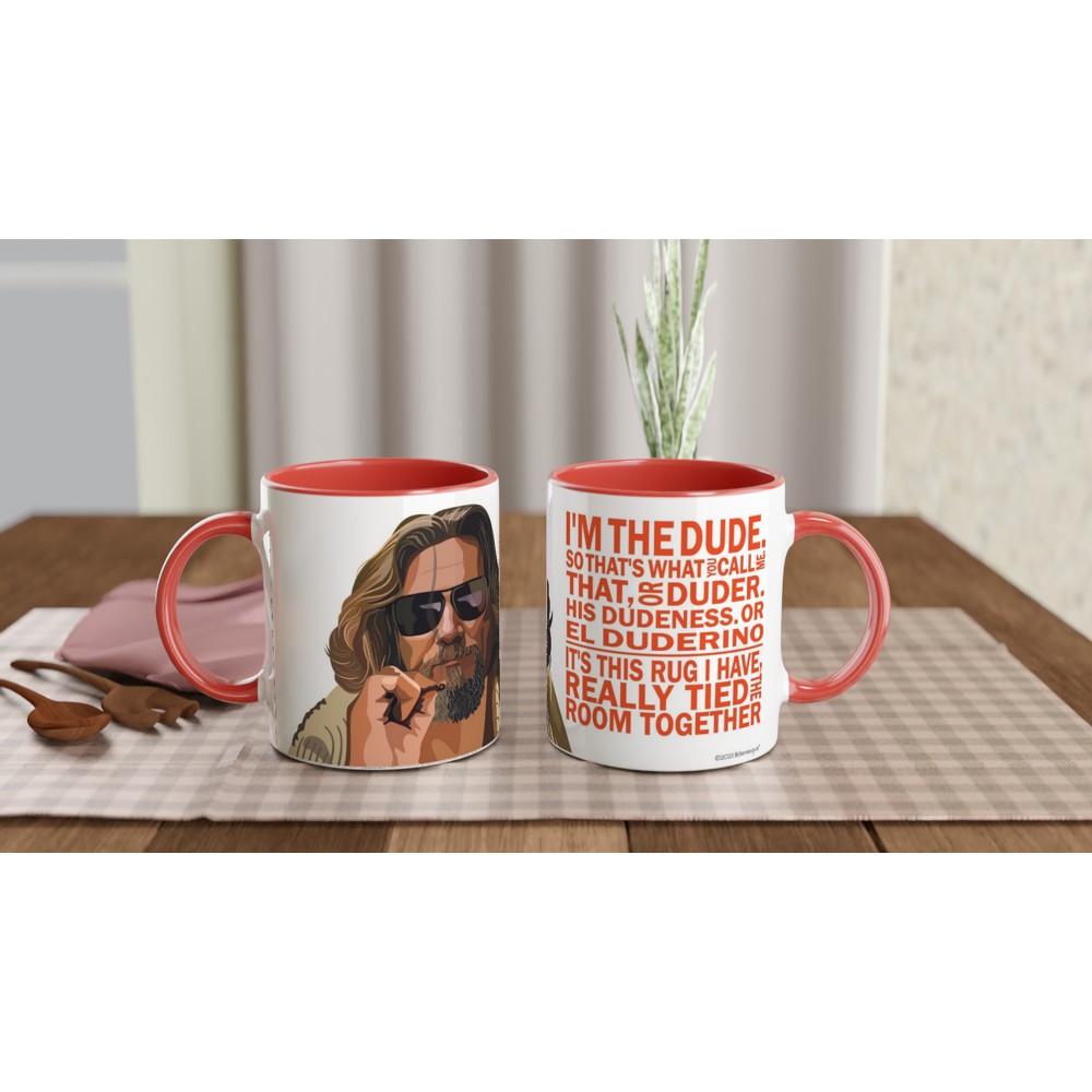 The Big Lebowski Movie Mug - The Dude Quote Mug