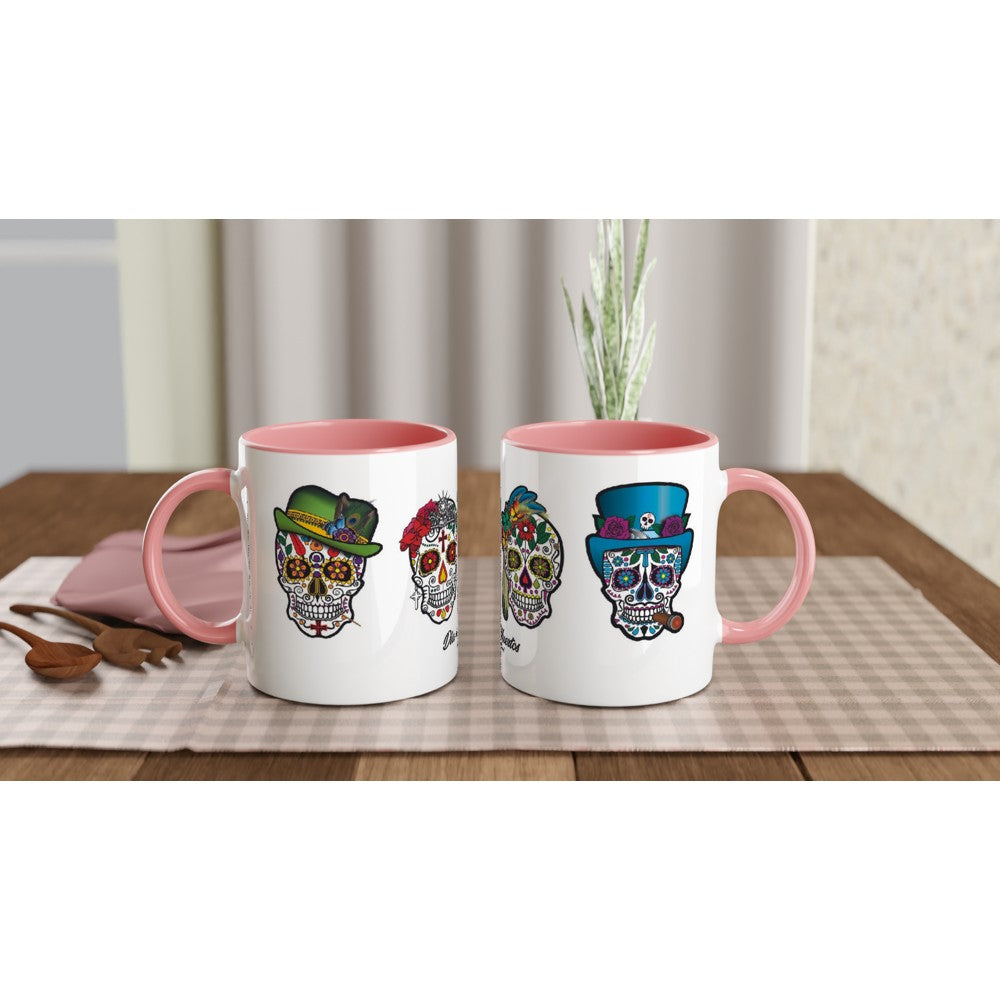 Day of the Dead Mug - Dia de los Muertos - Biller's Art