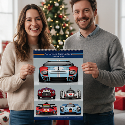 2027 Endurance Christmas Racing Calendar Studio EU