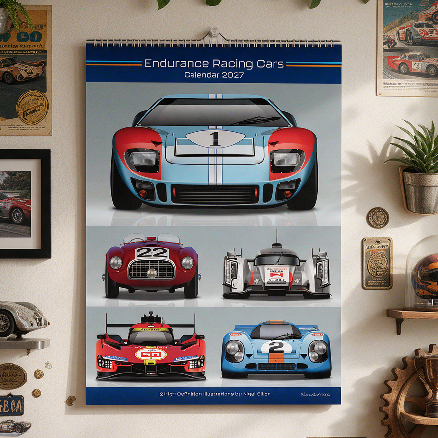 2027 Endurance Racing Calendar Studio EU