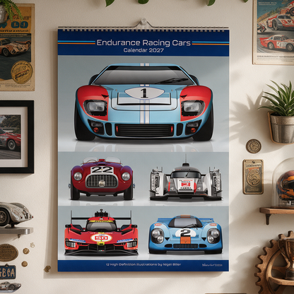 2027 Endurance Racing Calendar Studio EU