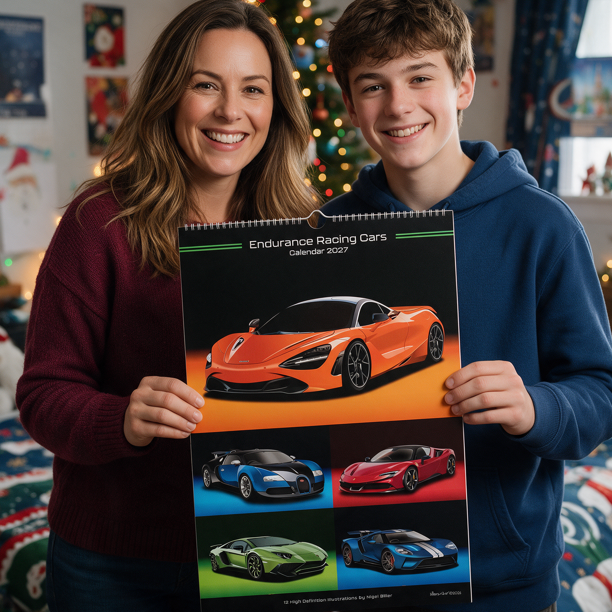 2027 Supercar Hi-Definition Christmas Calendar EU