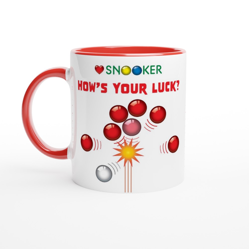 Snooker How's Your Luck fun Sports Mug