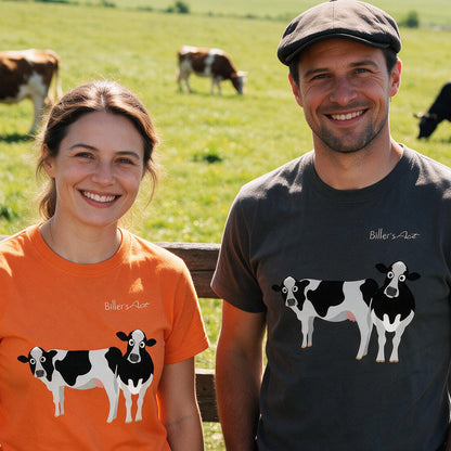 Cows Adult T-Shirt from the Farm Yard Collection