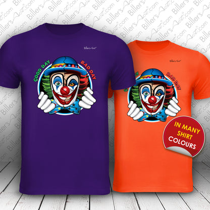 Good Day, Bad Day Clown T-Shirt
