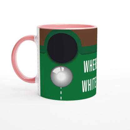 Snooker - Where's The White Going? - fun Sports Mug