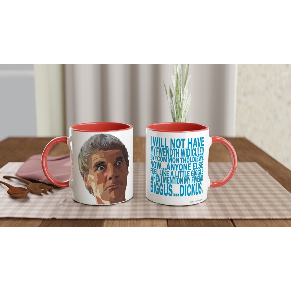 Life of Brian Movie Mug - Pontius Pilate Quote Biggus Dickus Mug