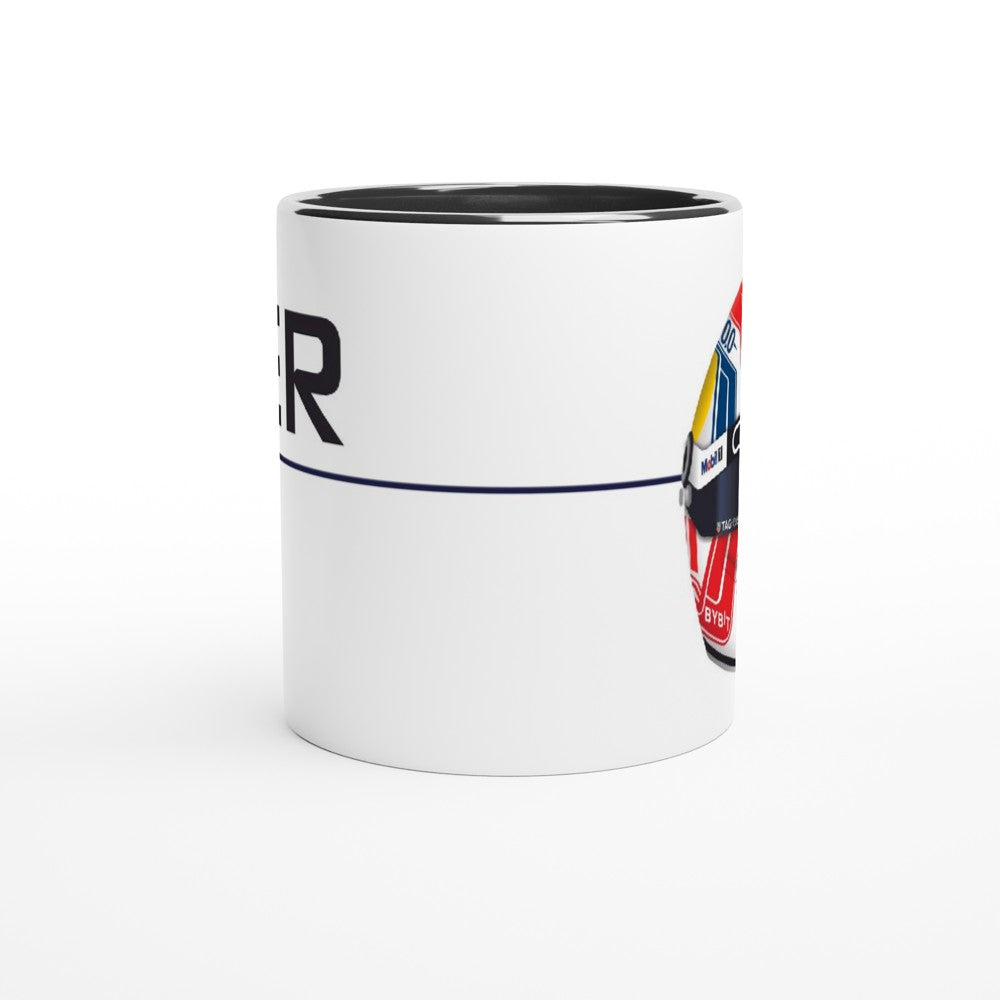 Max Verstappen Formula 1 2023 Helmet Mug - Formula 1 gift mug