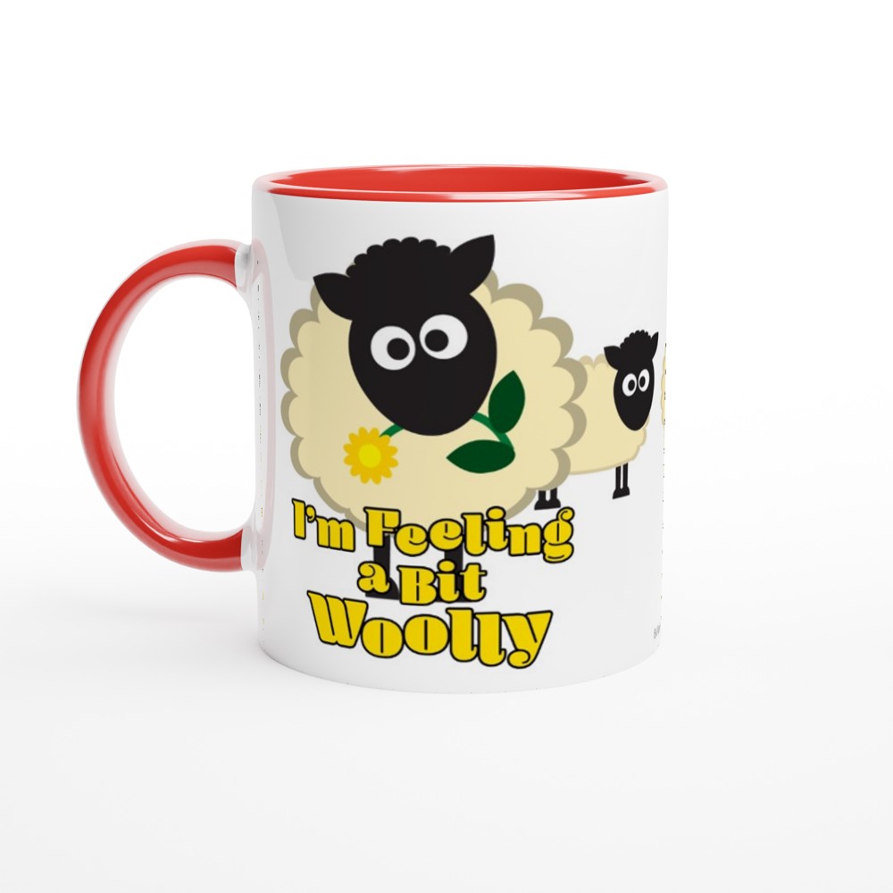 Happy Sheep Farm Animal Mug - Biller's Art