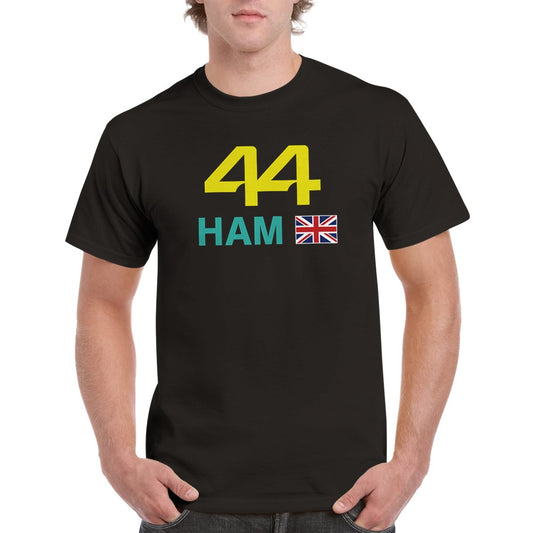 Lewis Hamilton 2024 Race Calendar Formula 1 F1 T-Shirt Plain