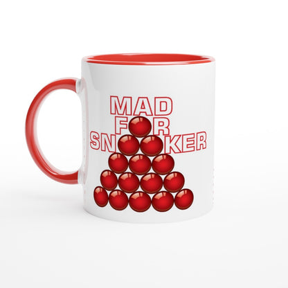 Snooker Mug - Mad for Snooker - fun Mug