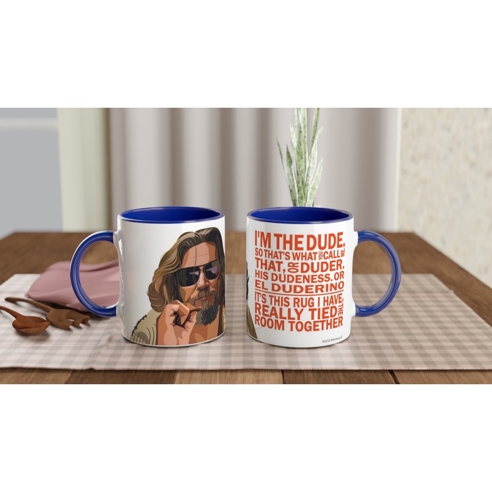 The Big Lebowski Movie Mug - The Dude Quote Mug