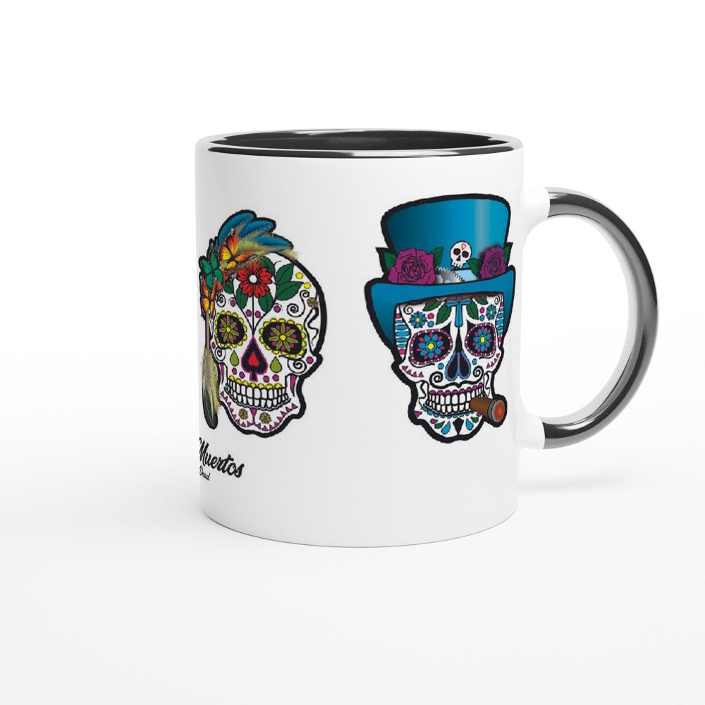 Day of the Dead Mug - Dia de los Muertos - Biller's Art