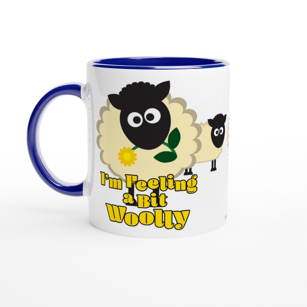 Happy Sheep Farm Animal Mug - Biller's Art