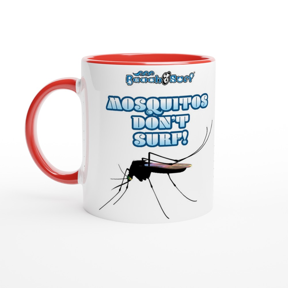 Mosquitos Don't Surf Mug - BEACH & SURF Leisure Gear