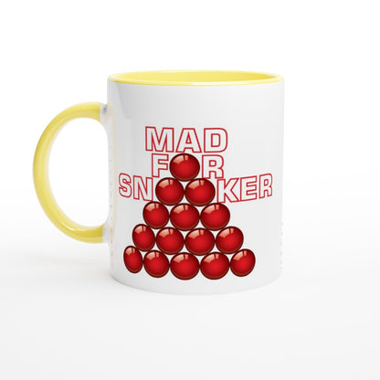 Snooker Mug - Mad for Snooker - fun Mug