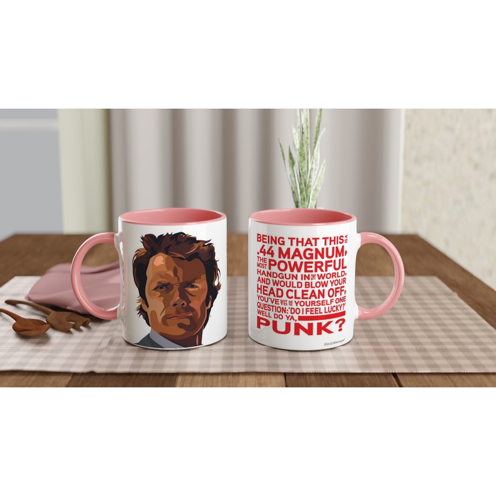 Dirty Harry Movie Mug - Harry Callahan Quote Mug