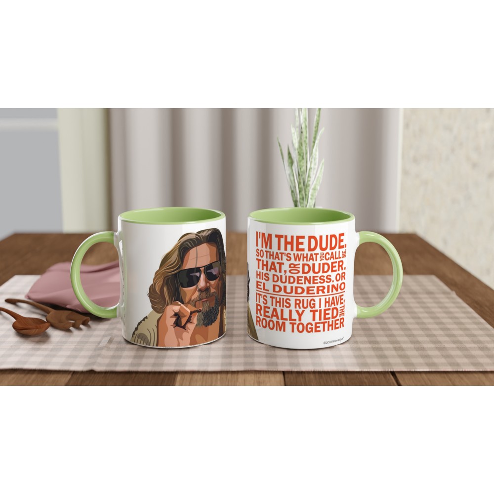 The Big Lebowski Movie Mug - The Dude Quote Mug