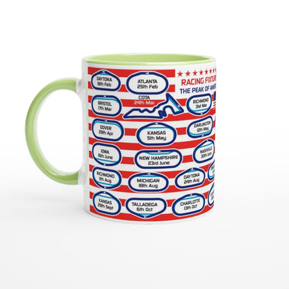 Nascar 2024 Calendar Mugs - All Race Dates and Track Layouts