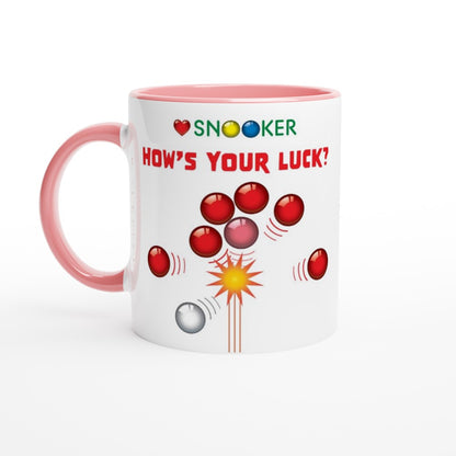 Snooker How's Your Luck fun Sports Mug