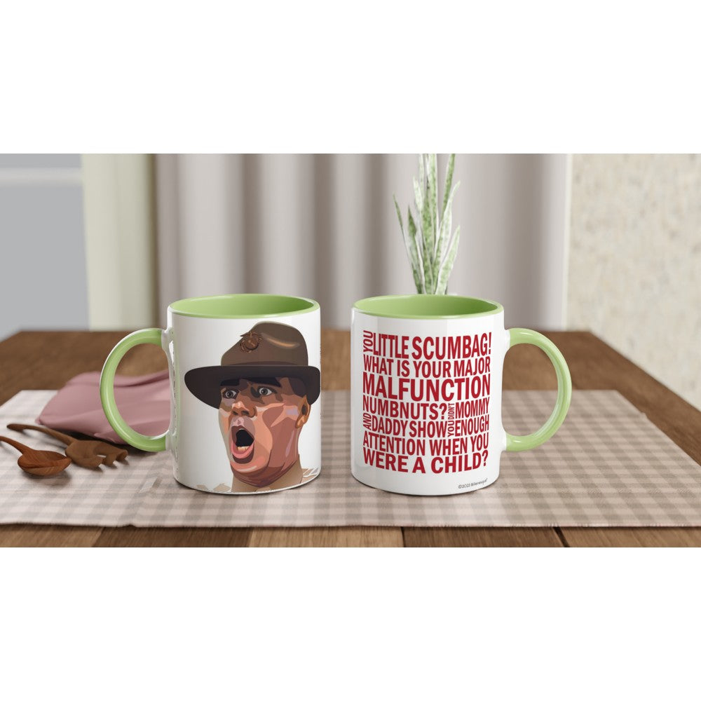 Full Metal Jacket Movie Mug - Gunnery Sergeant Hartman Quote Mug