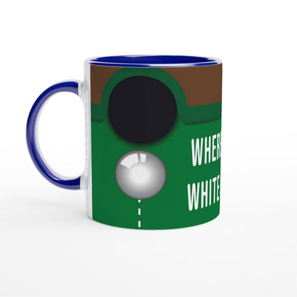 Snooker - Where's The White Going? - fun Sports Mug