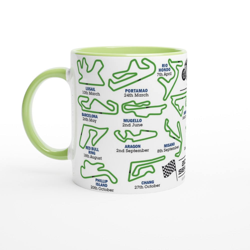 MotoGP 2024 Fixtures Mugs - 2024 Season Fixture Mugs - All MotoGP Races