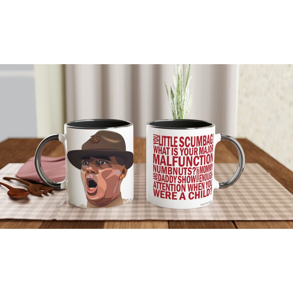 Full Metal Jacket Movie Mug - Gunnery Sergeant Hartman Quote Mug