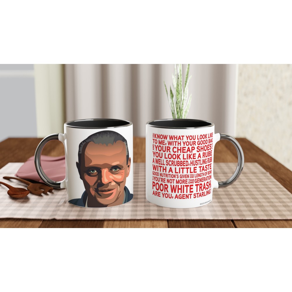 The Silence of the Lambs Movie Mug - Hannibal Lecter Quote Mug