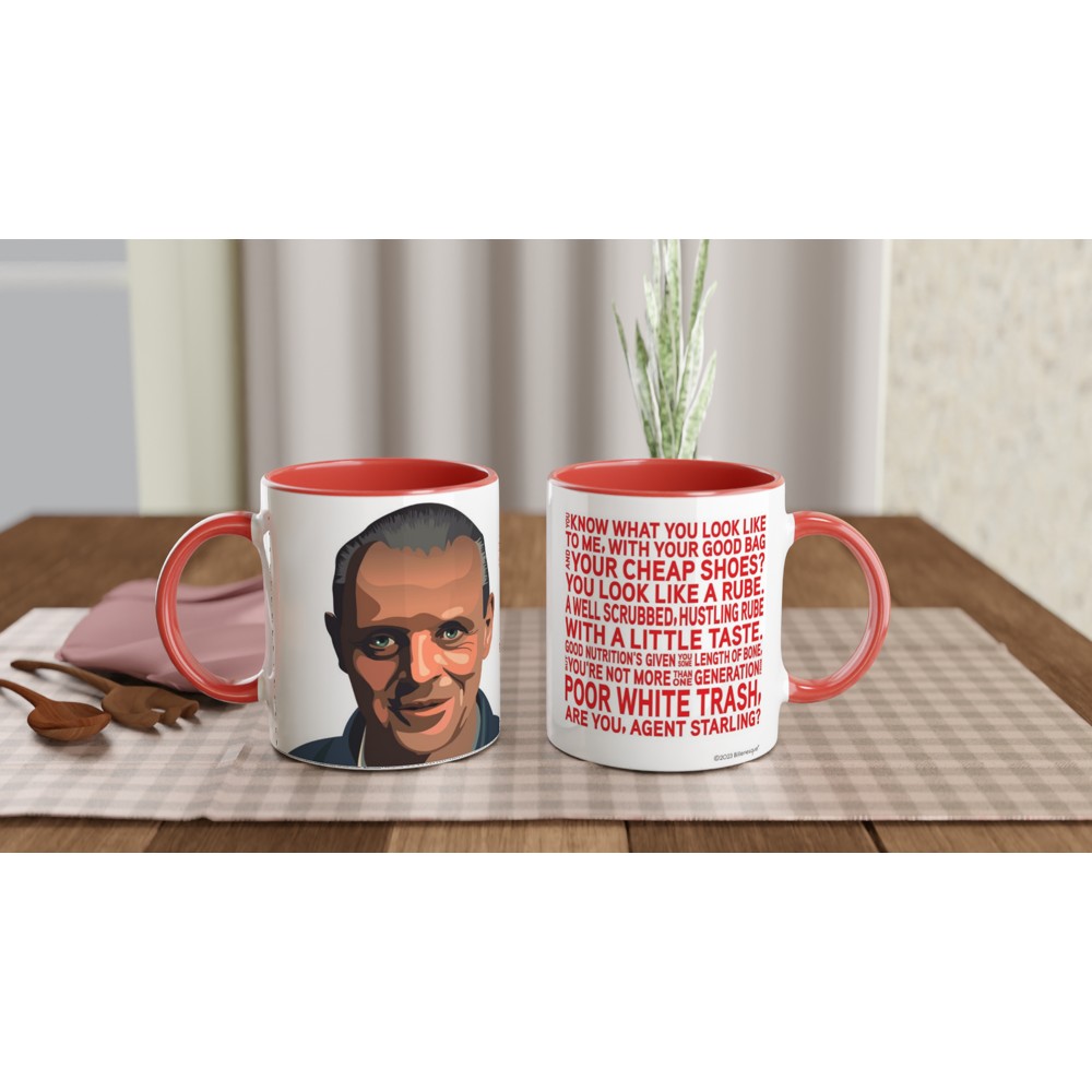 The Silence of the Lambs Movie Mug - Hannibal Lecter Quote Mug