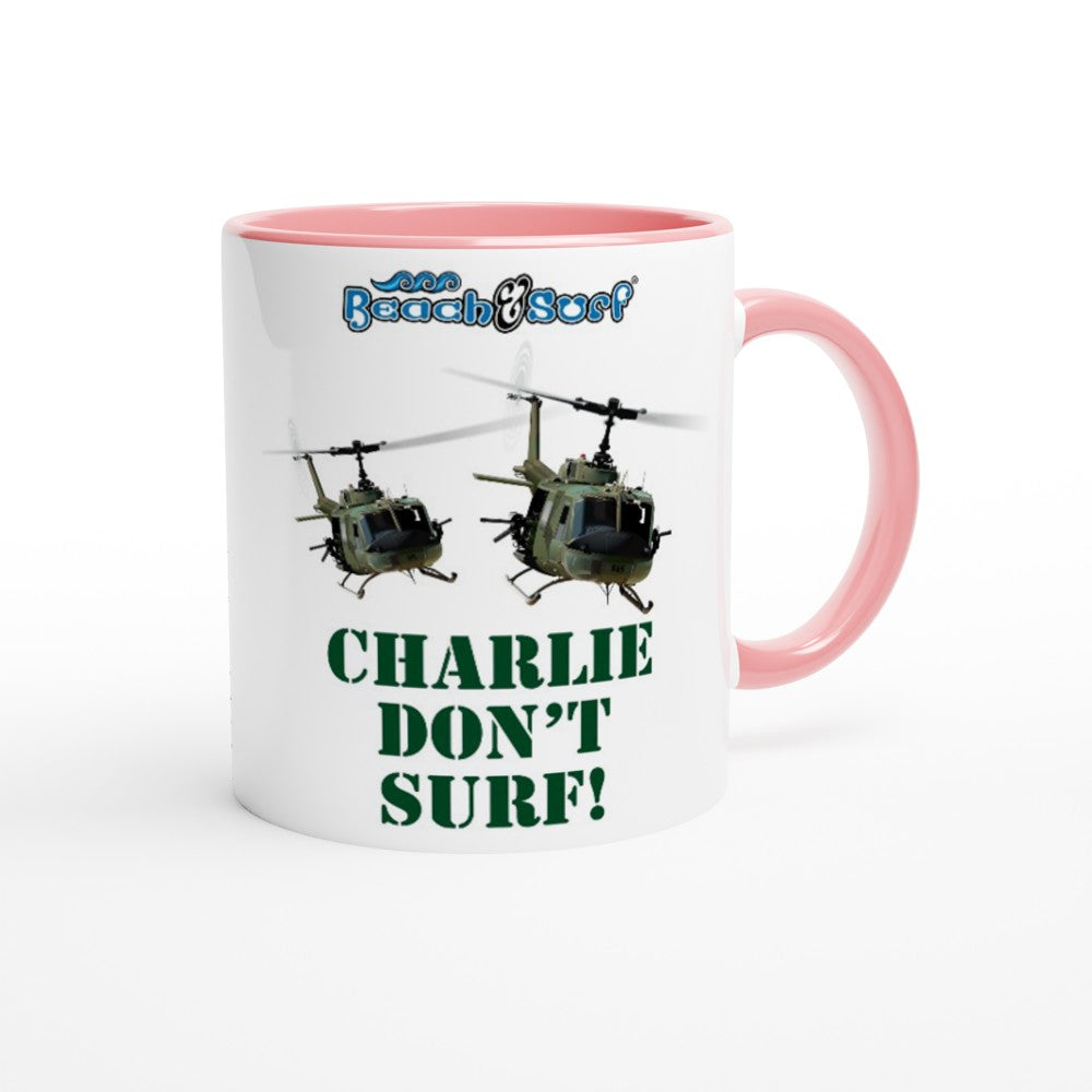 Charlie Don't Surf Mug - BEACH & SURF Leisure Gear