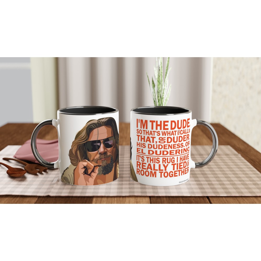 The Big Lebowski Movie Mug - The Dude Quote Mug