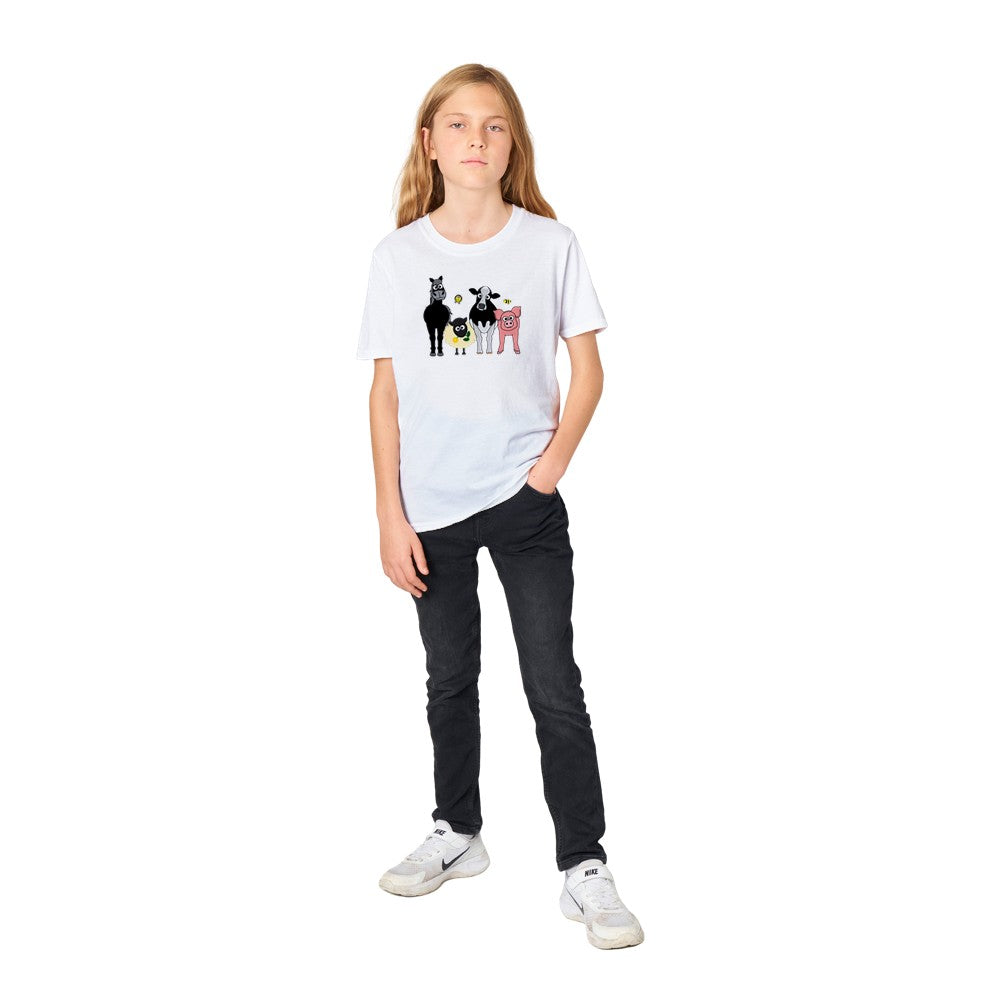 Childrens' Happy Farm Yard T-Shirt from the Farm Yard Collection