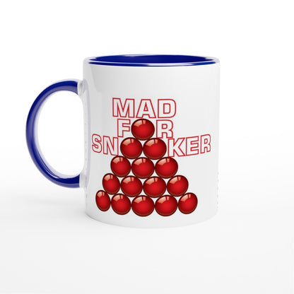 Snooker Mug - Mad for Snooker - fun Mug