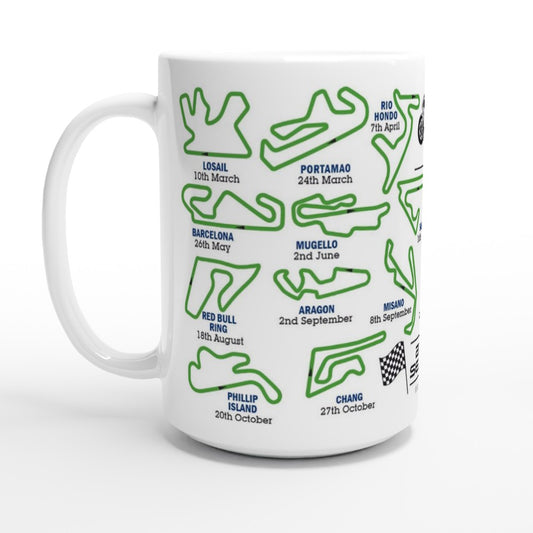 Moto GP Large 2024 Fixtures Mug