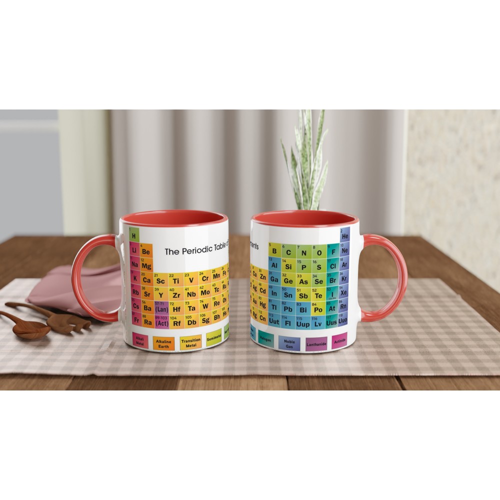 Periodic Table of Elements Mug - 11oz Mug