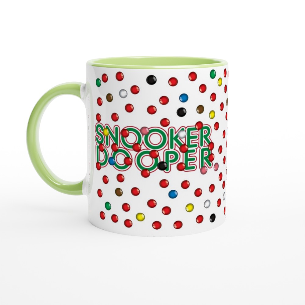 Snooker Dooper Mug - fun Mug - Balls Everywhere