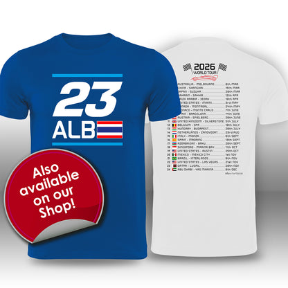 Alexander Albon Latest Formula 1 Williams 2026 Racing Car Print