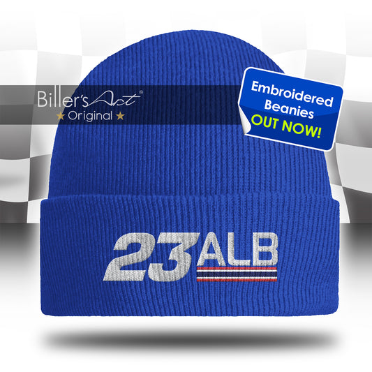 Alexander Albon Embroidered F1 Beanie