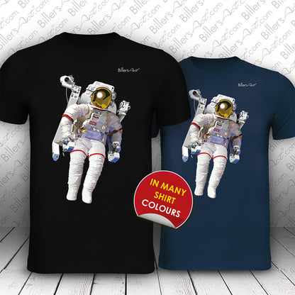 Astronaut in Space T-Shirt