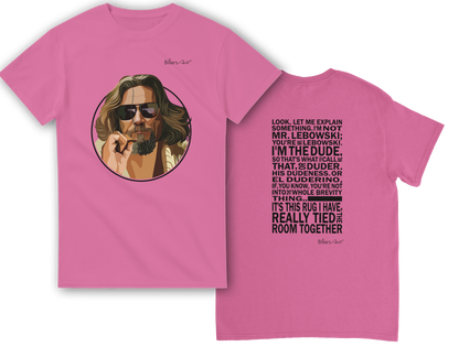 The Big Lebowski Movie T Shirt - Dude Quote - T Shirt Film