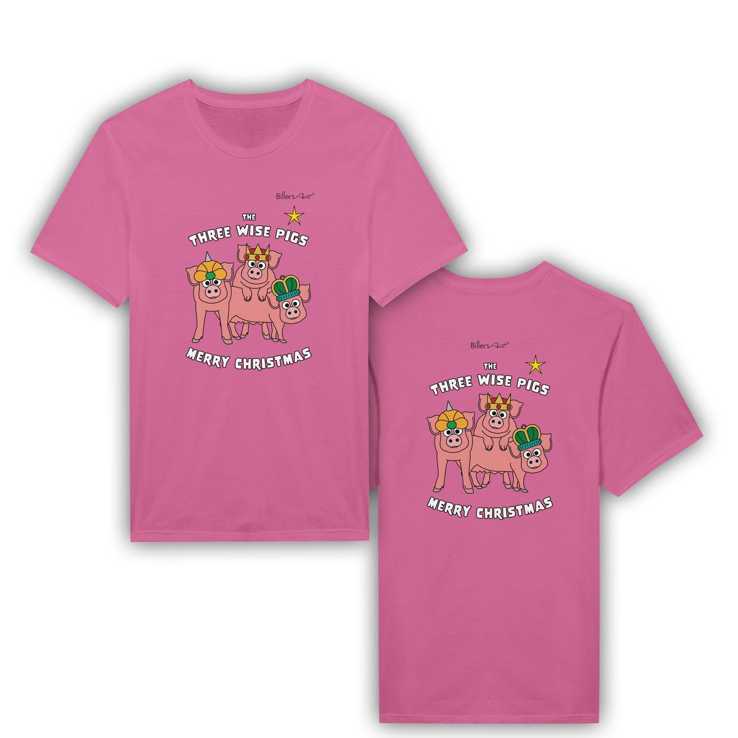 Pigs Don't Fly - 3 Wise Pigs Womens' Slim Fit T-Shirt