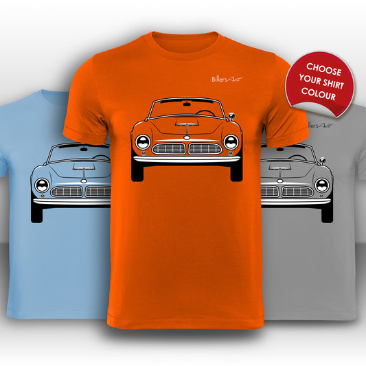 BMW 507 1956 Front View High Quality T-Shirt